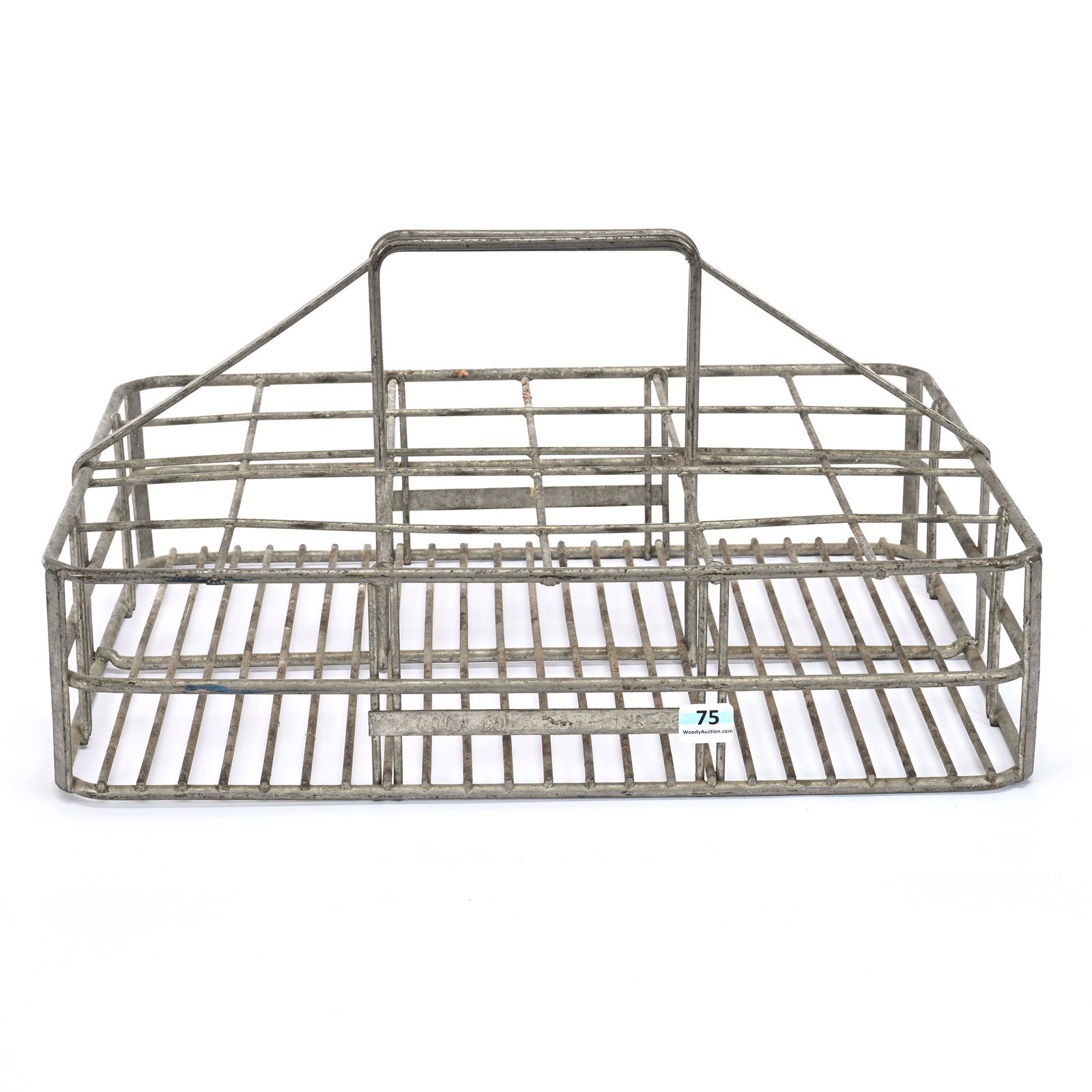 Coca-Cola Metal 24 Bottle Carrier, Circa 1950-1960's (1 of 2)