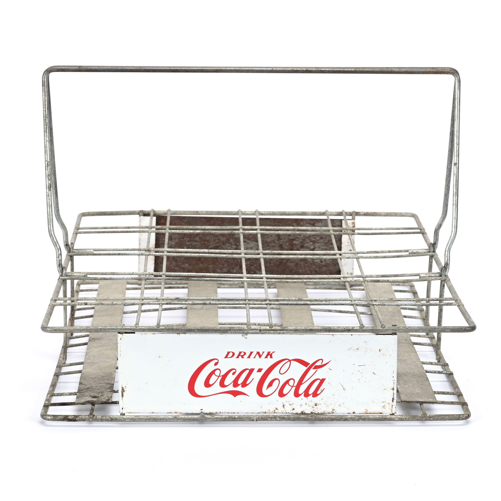 Coca-Cola Metal 20 Bottle Carrier, Circa 1950-1960's (1 of 2)