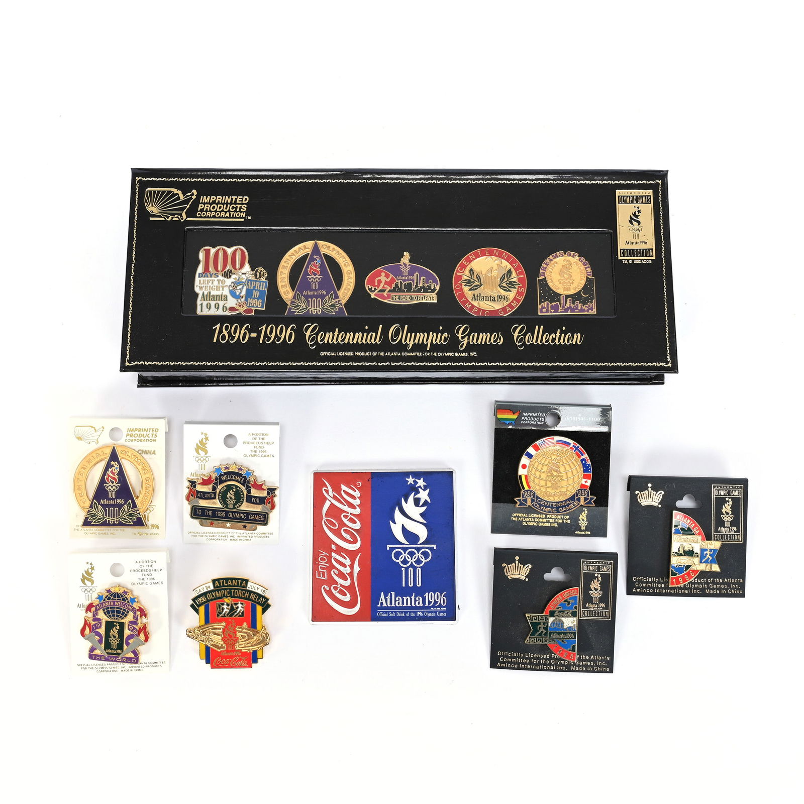 Coca-Cola (12) 1996 Atlanta Olympic Pins (1 of 5)