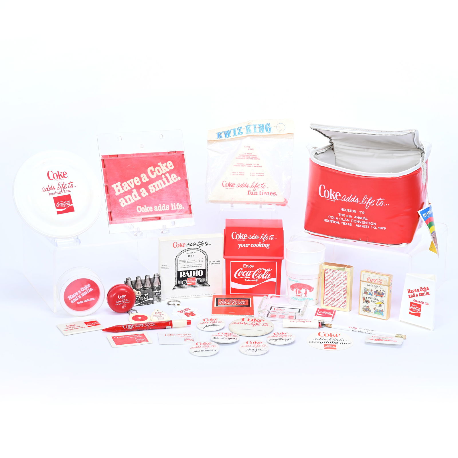 Coca-Cola Advertising, Large Assortment, Circa 1970's (1 of 5)