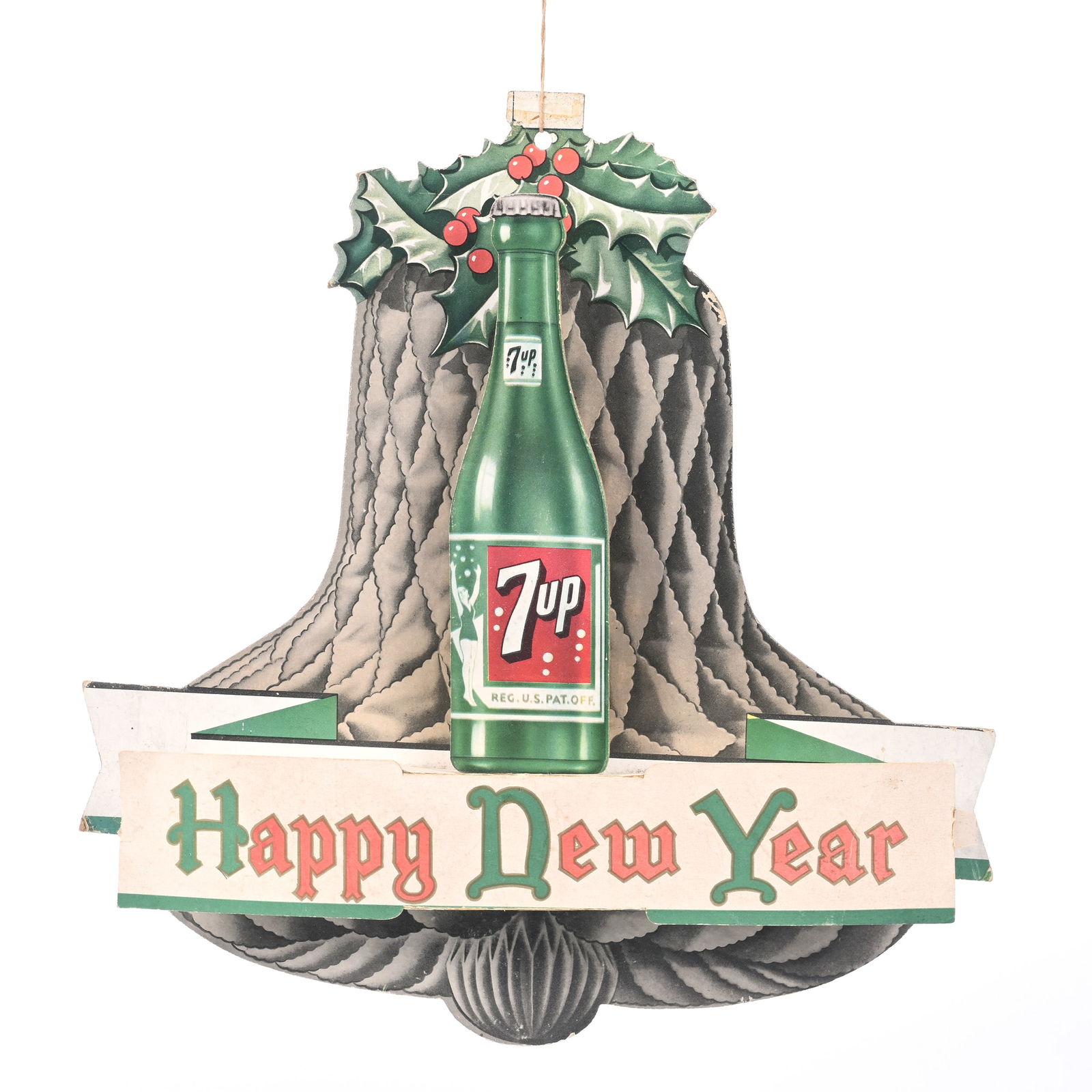 Seven-Up 3-D Die-Cut Hanger (1 of 2)