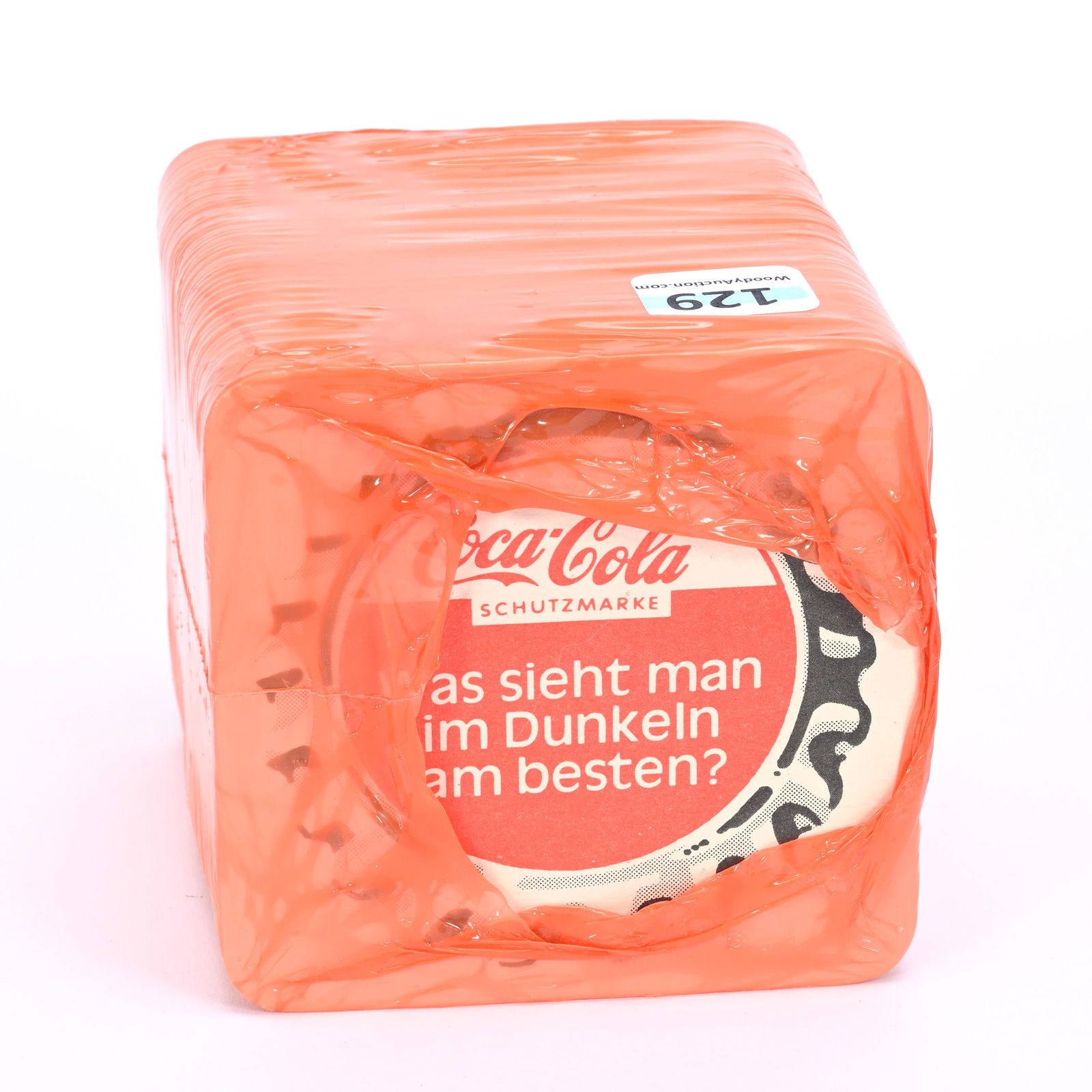 Coca-Cola Sealed Stack Of Coasters, 1971 (1 of 2)