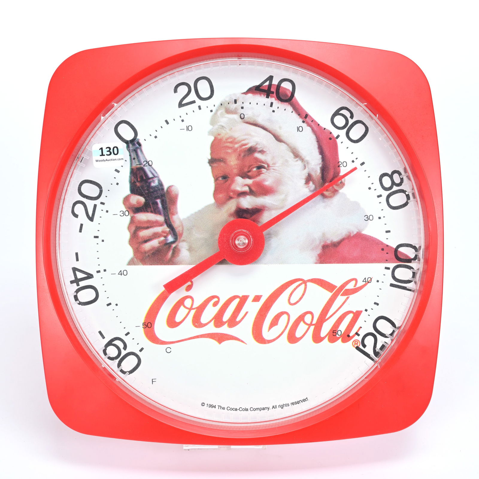 Coca-Cola Santa Thermometer, 1994 (1 of 2)