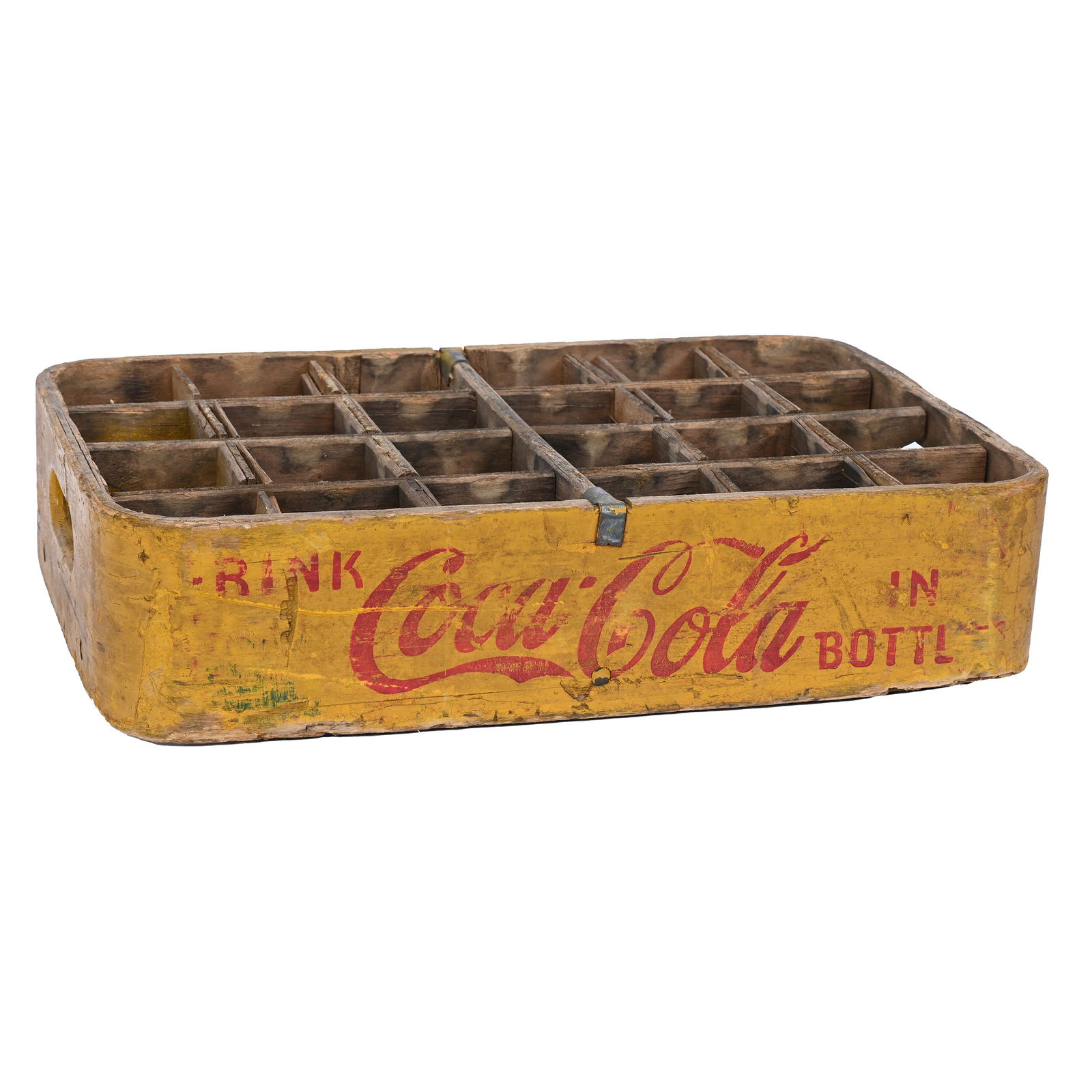Coca-Cola Round Corner 24 Bottle Case, Dated 1948 (1 of 2)