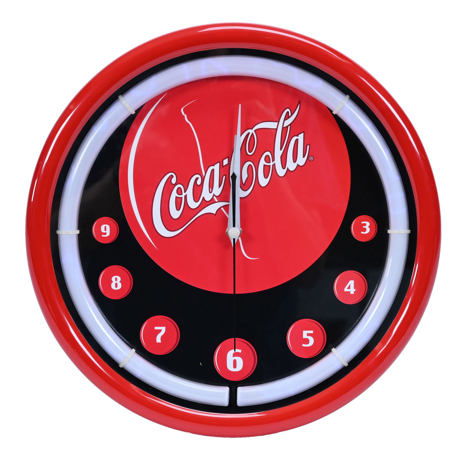 Coca-Cola Clock, Plasma, New In Box (1 of 4)