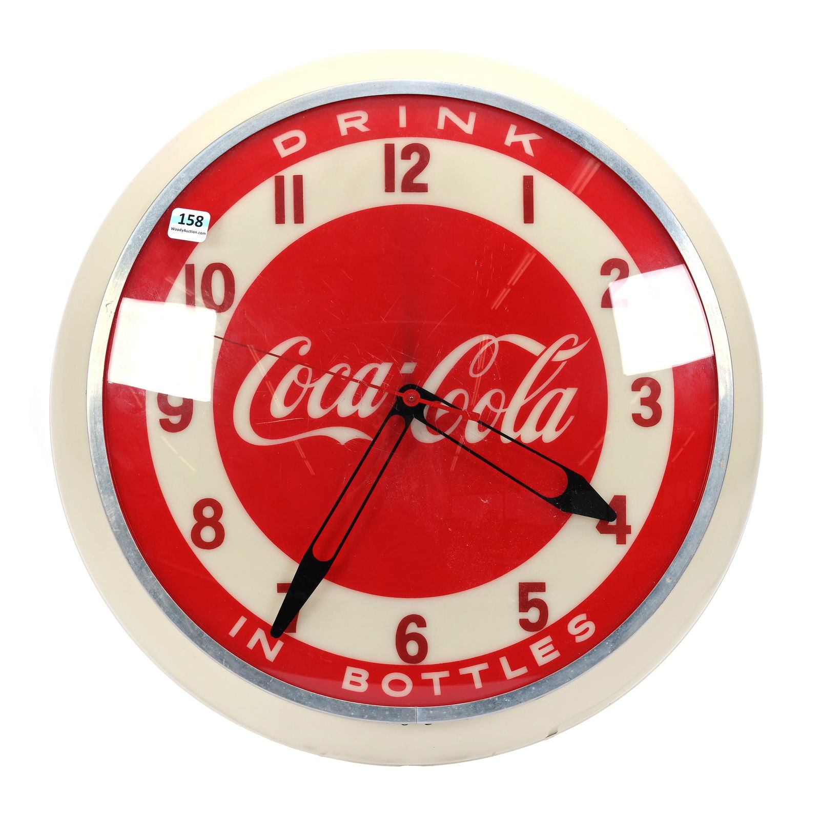Coca-Cola Round Electric Clock, 1950's (1 of 2)