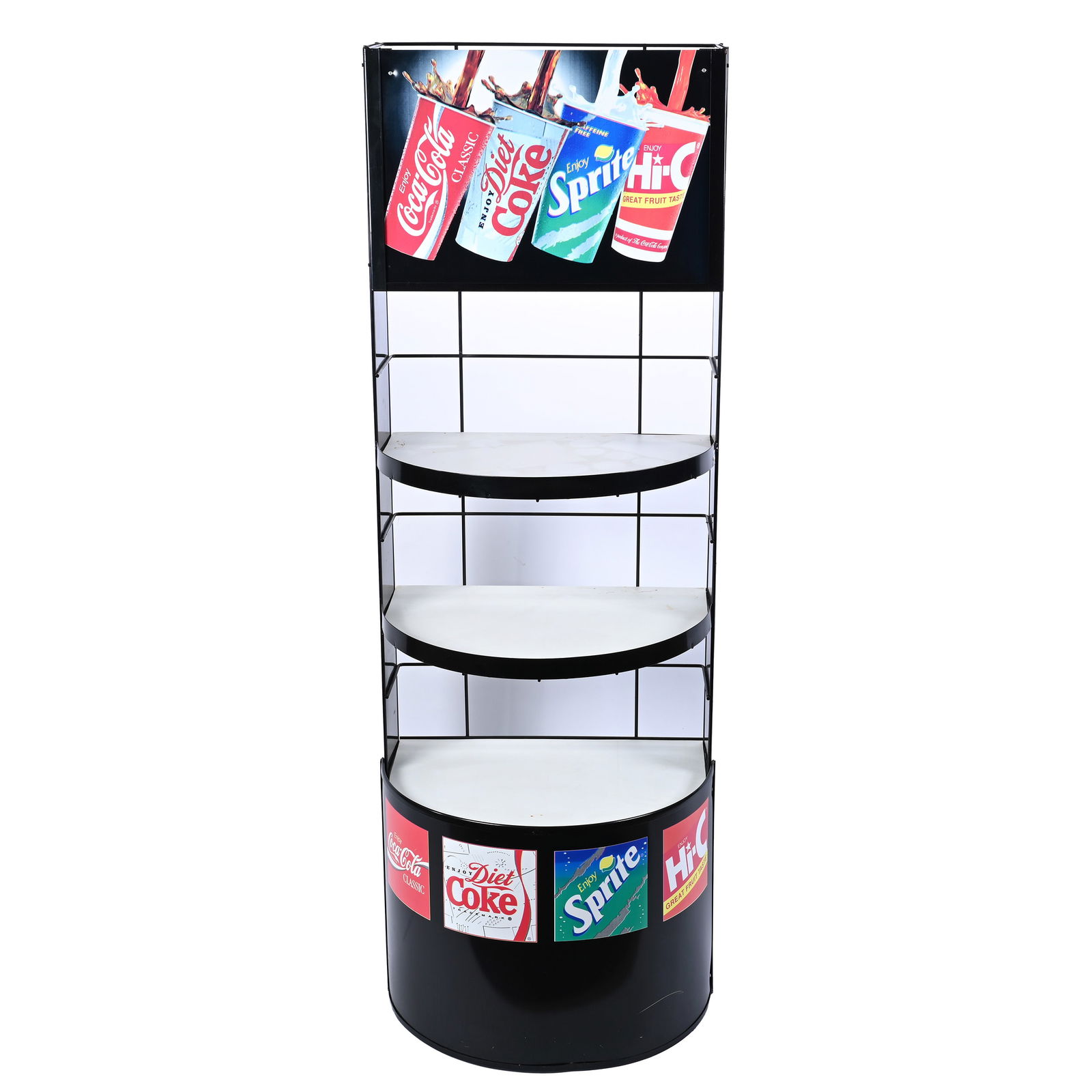 Coca-Cola Display Rack, Three Shelves (1 of 2)