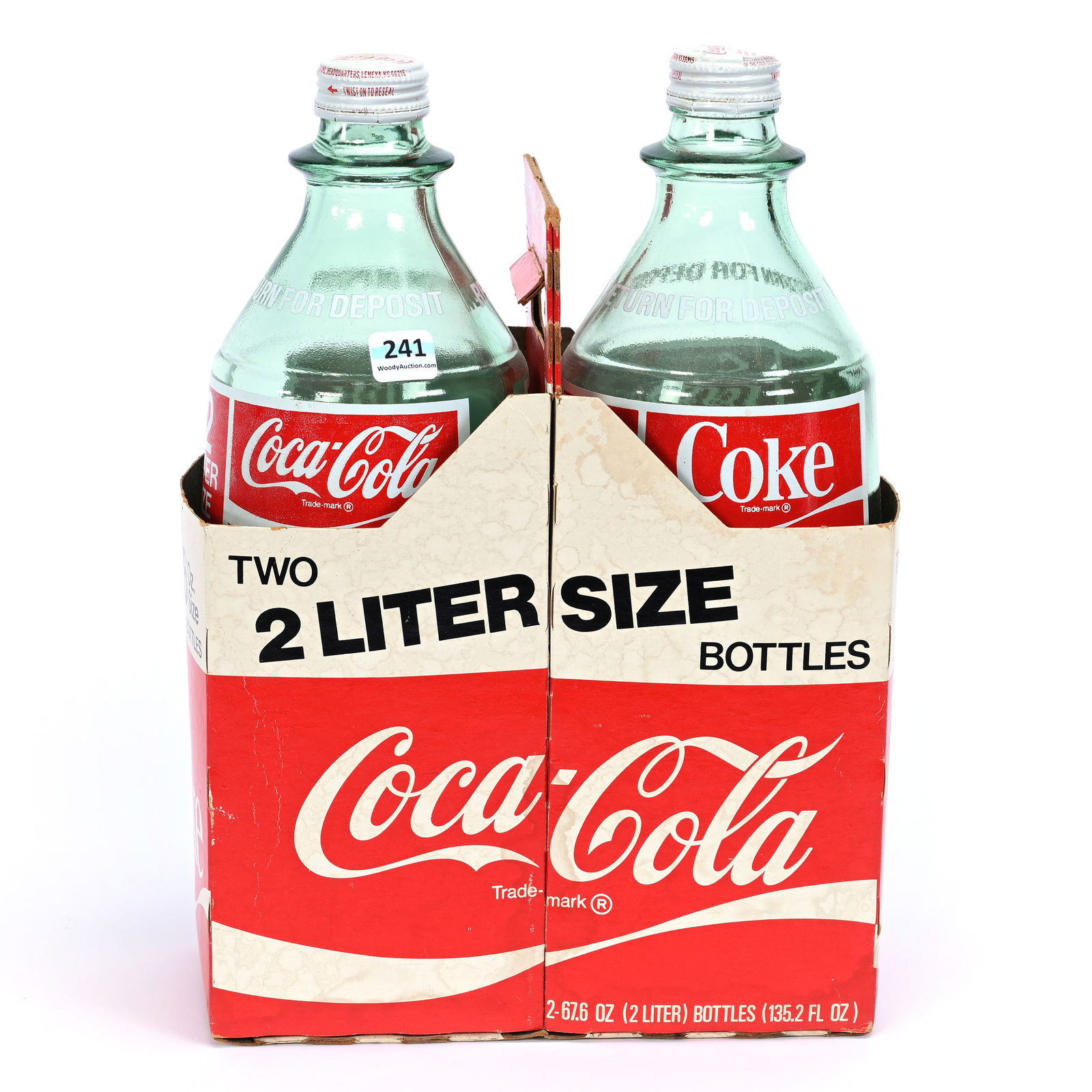 Coca-Cola Carrier For (2) Two Liter Bottles (1 of 2)