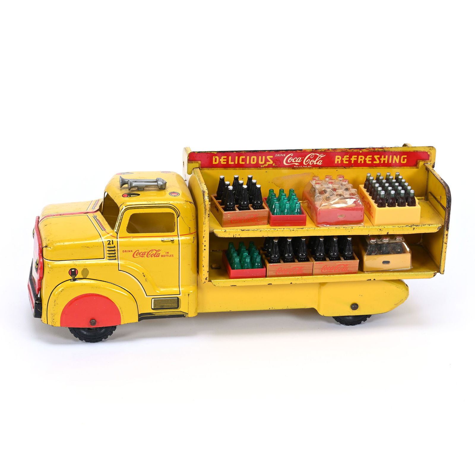 Coca-Cola Metal Marx Delivery Truck, 1954 (1 of 3)