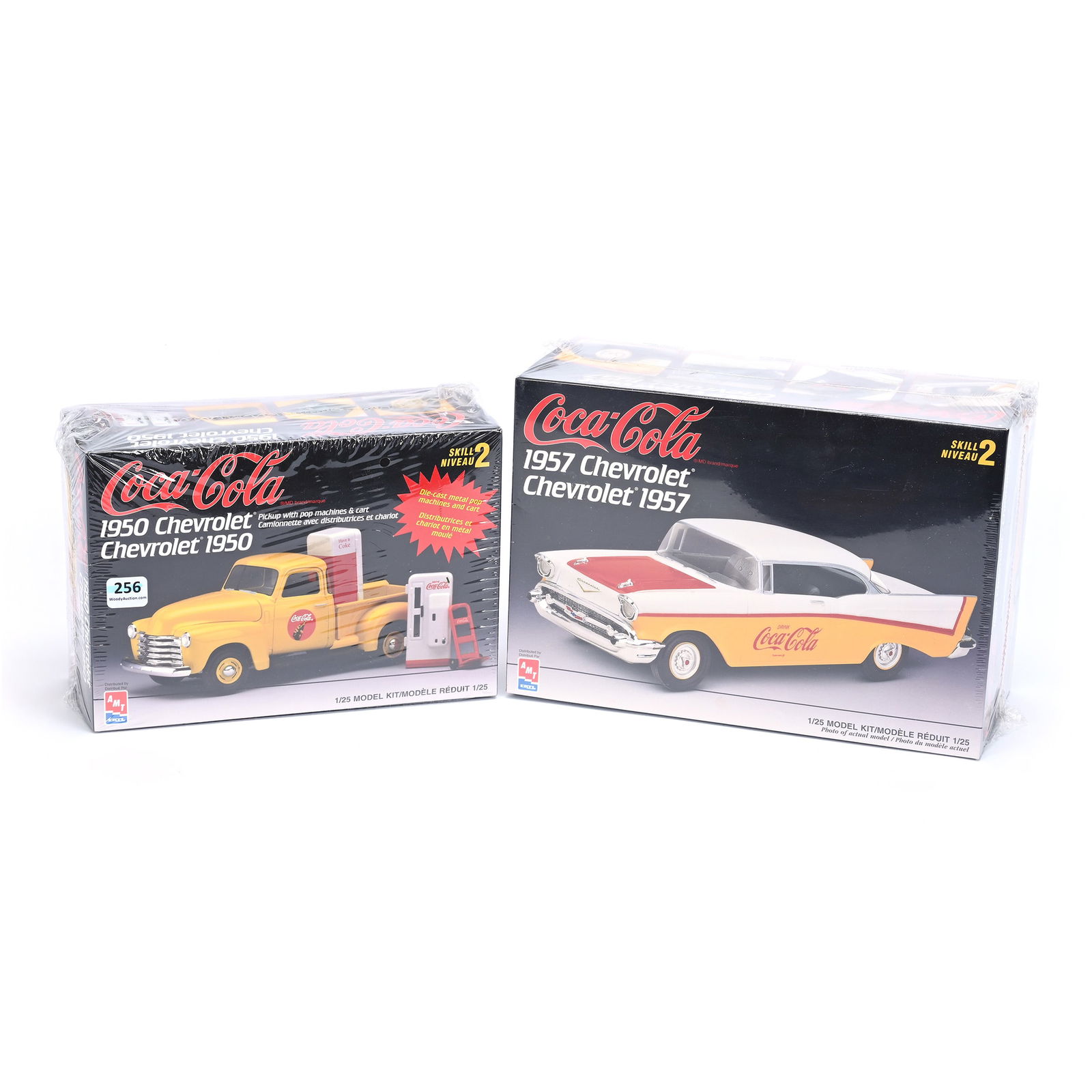 (2) Coca-Cola Chevrolet Model Kits, 1/25th Scale (1 of 2)