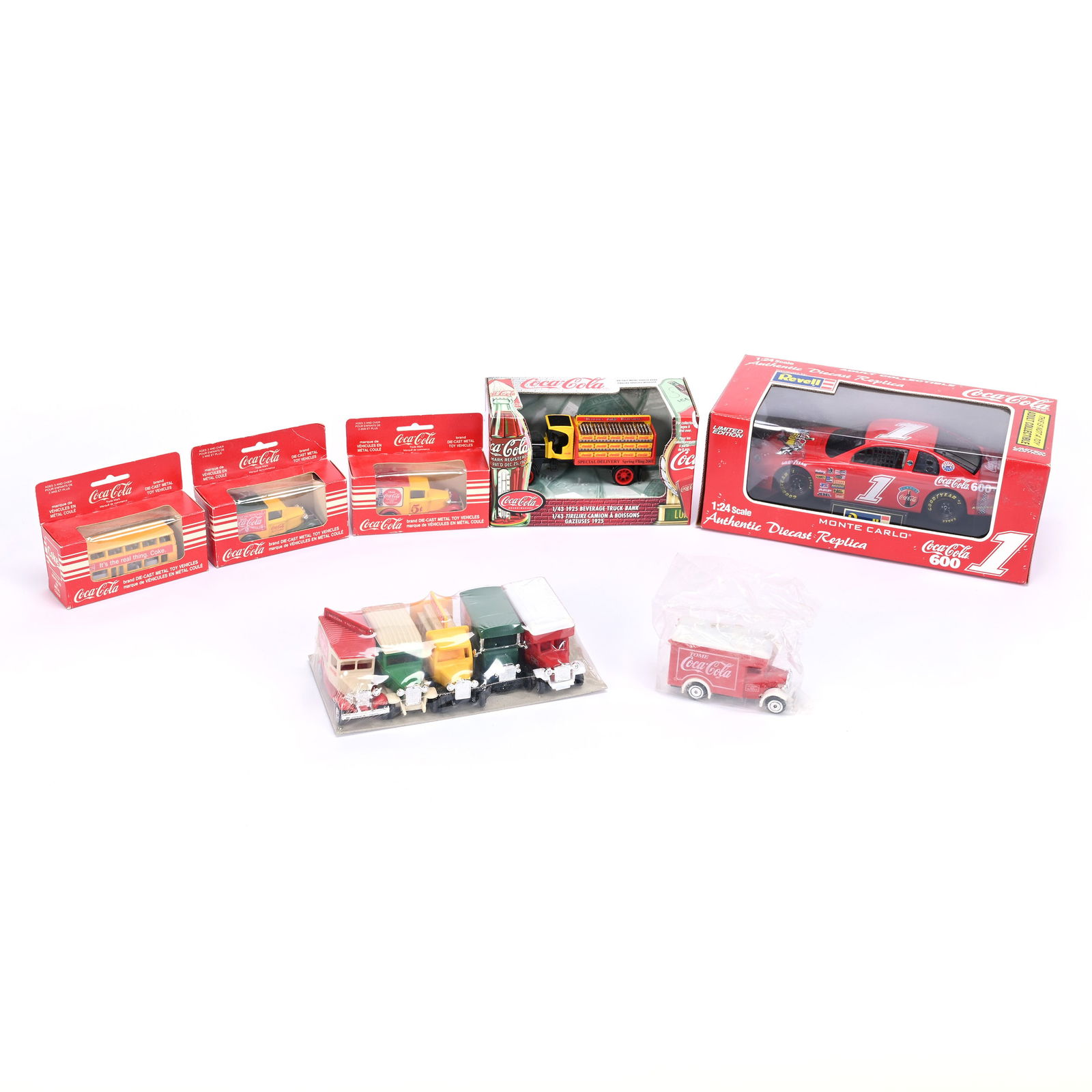 (7) Coca-Cola Small Toys, Assorted (1 of 6)