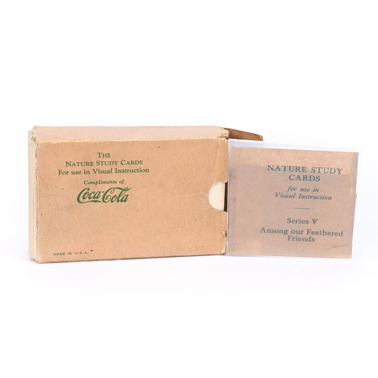 Coca-Cola Nature Study Cards, Original Box, 1950's (1 of 2)