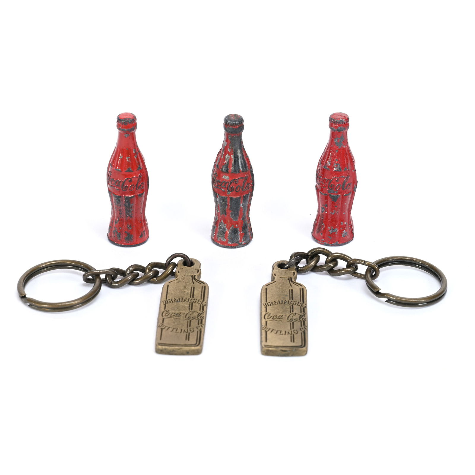 (3) Coca-Cola Metal Pencil Sharpeners, 1930's (1 of 2)