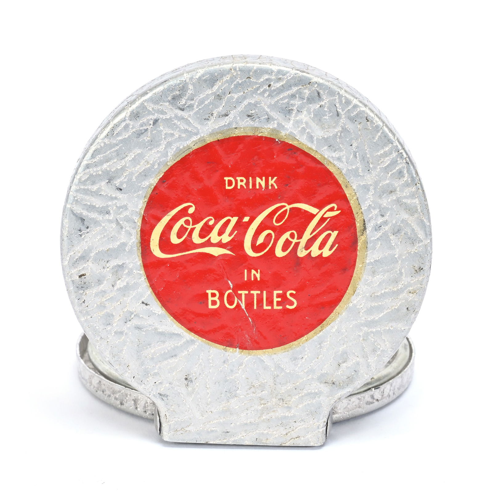 Coca-Cola Aluminum Car Bottle Holder, Folding, 1950's (1 of 2)