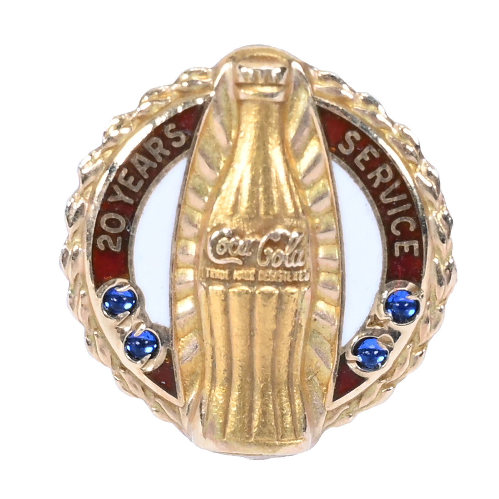 Coca-Cola Service Pin, 20 Years (1 of 2)