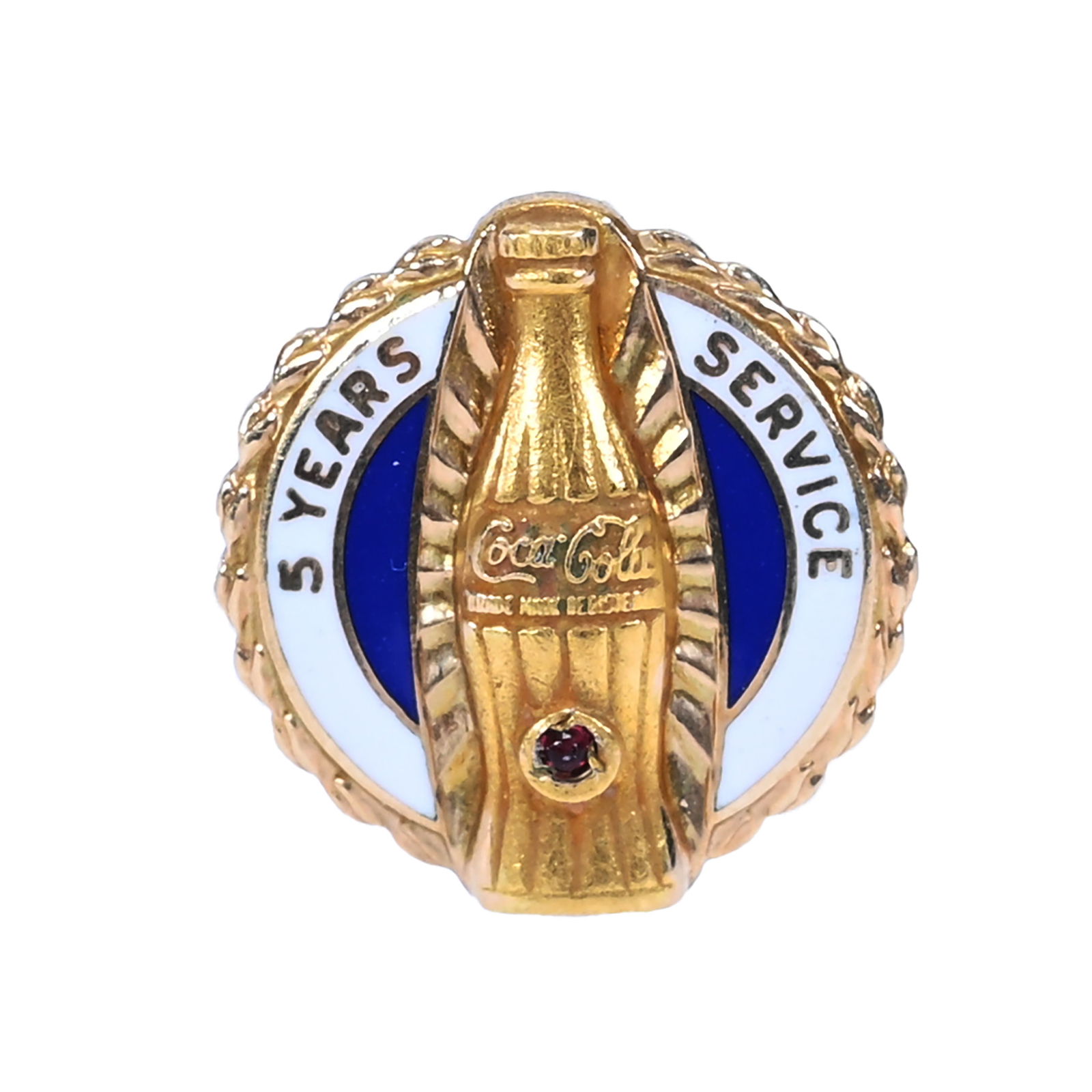 Coca-Cola Service Pin, 5 Year (1 of 2)