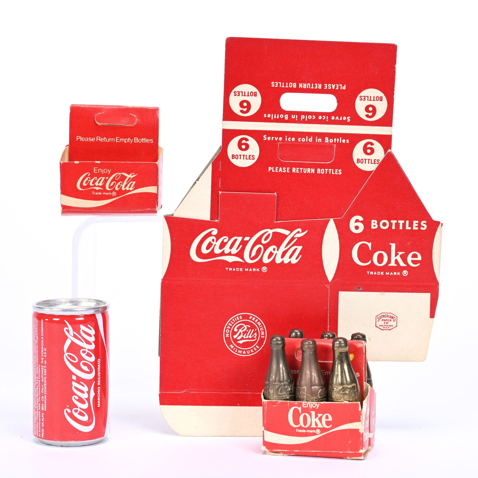 Coca-Cola NOS (New Old Stock) Miniature Items (1 of 2)
