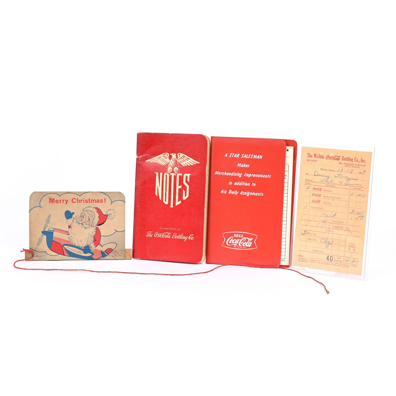 Coca-Cola WWII Notebook Dated 1945 (1 of 2)