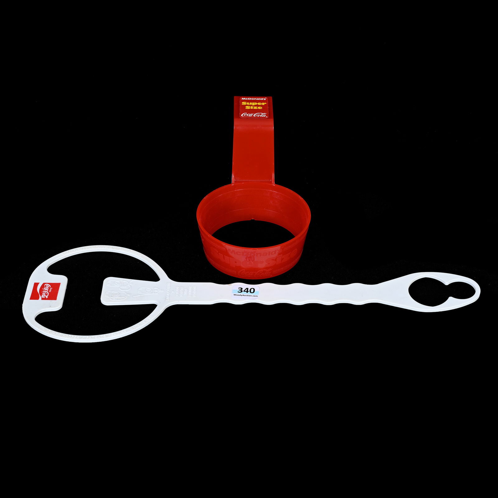 Coca-Cola (2) Plastic Items (1 of 2)