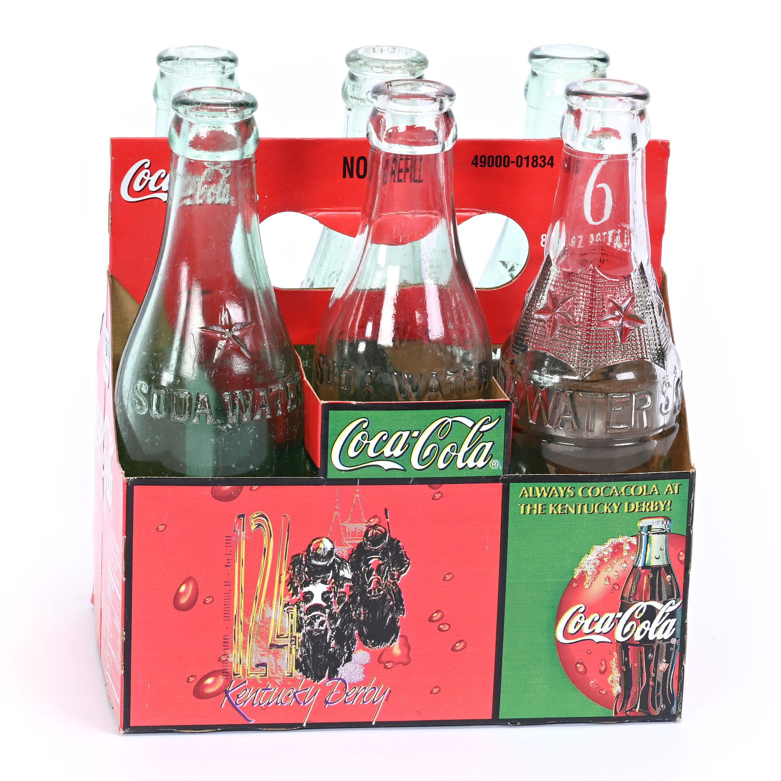 Coca-Cola (6) Glass Bottles (1 of 7)