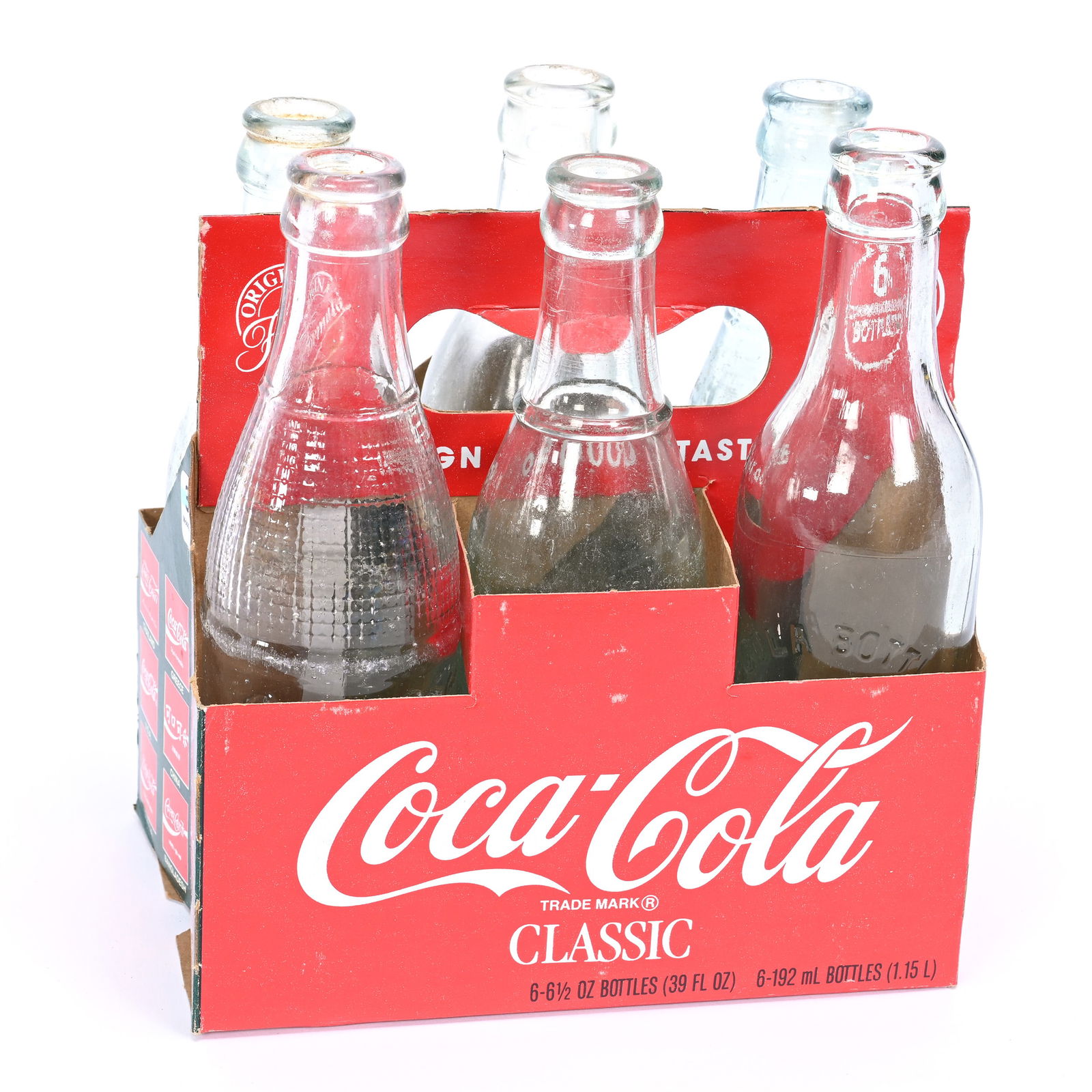 Coca-Cola (6) Assorted Glass Bottles (1 of 4)