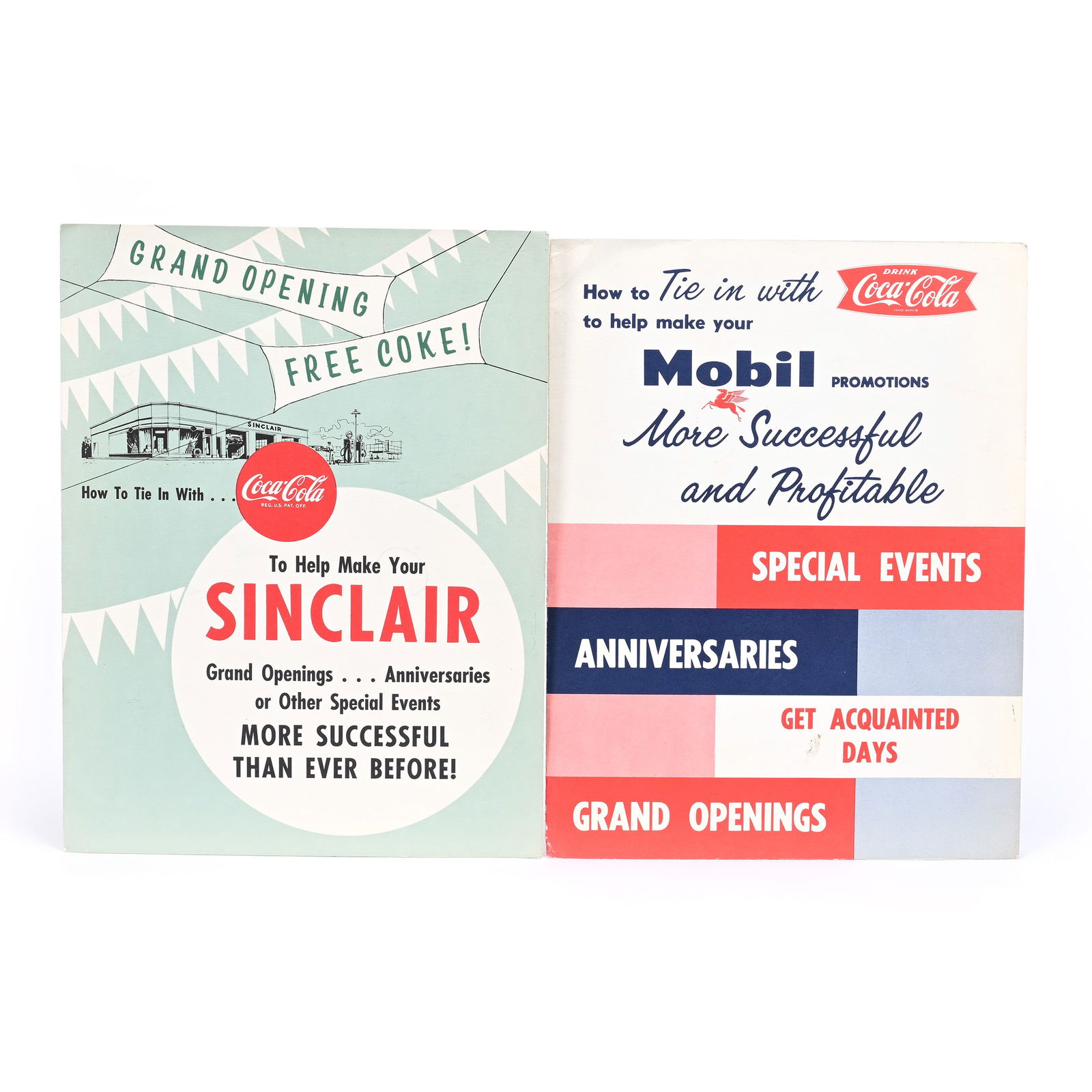 Coca-Cola (2) Booklets About Gas Stations (1 of 2)