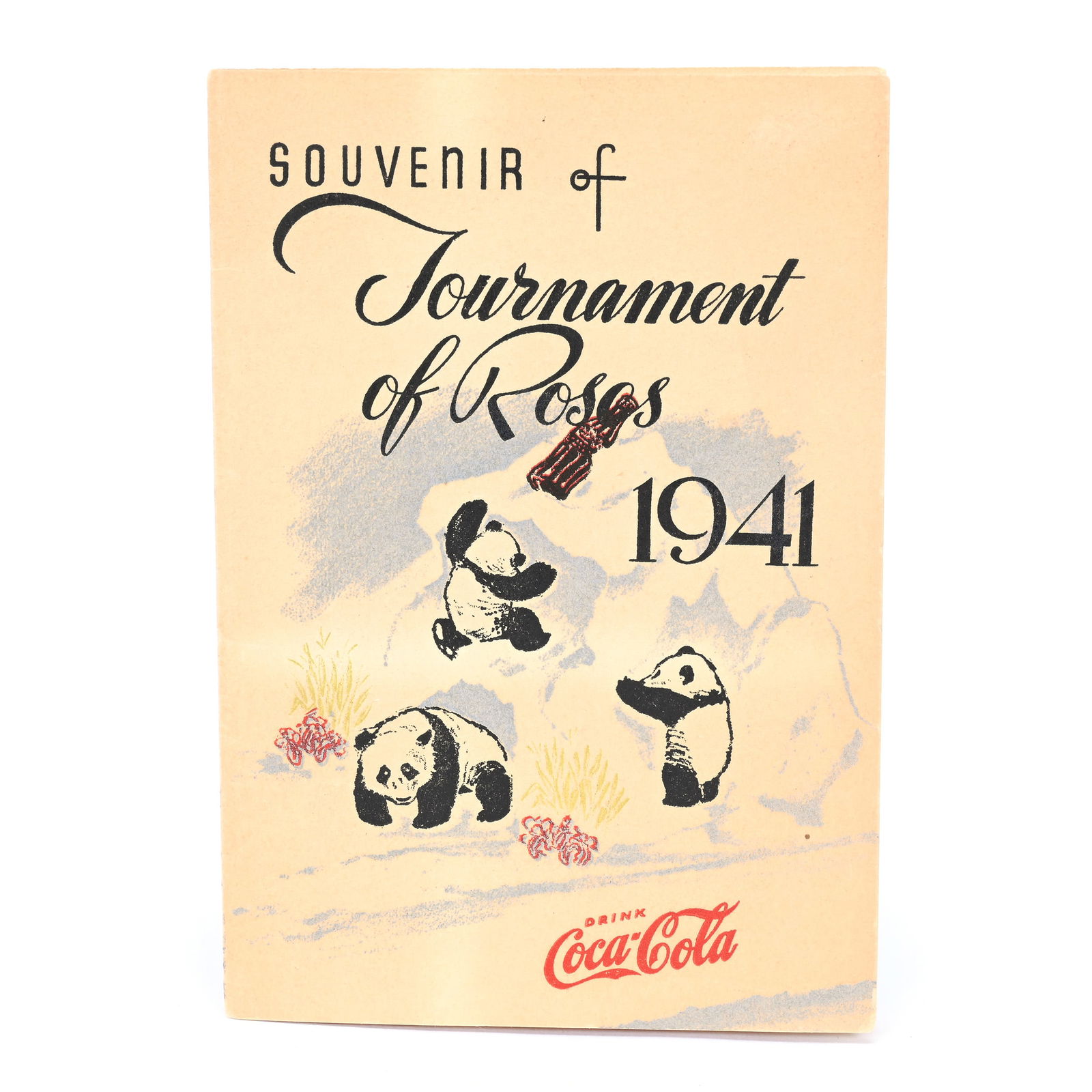 Coca-Cola Booklet, 1941 Tournament Of Roses (1 of 3)