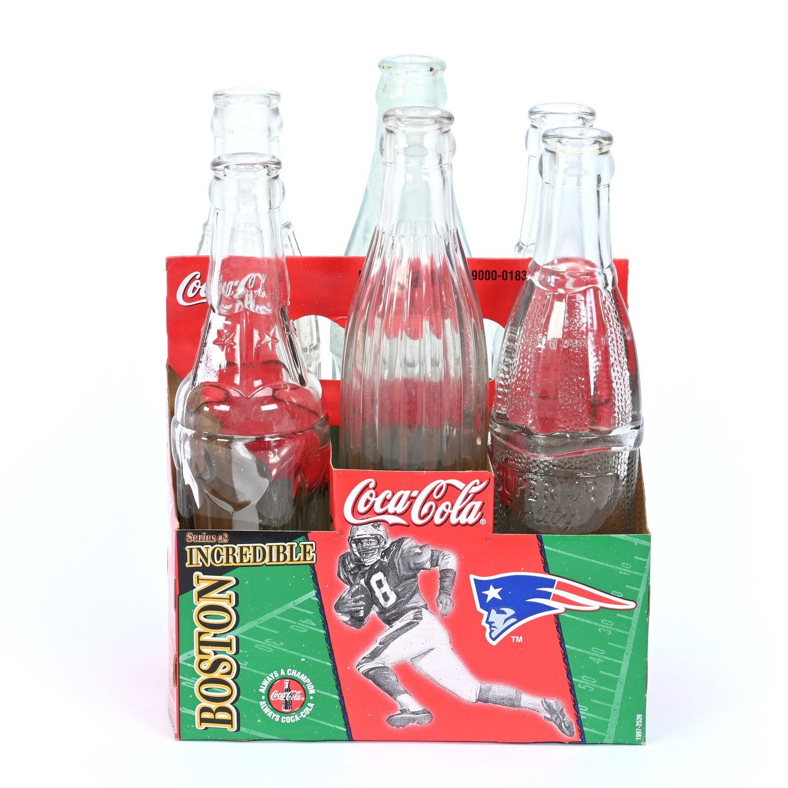 Coca-Cola Flavor Glass Bottles (6) With City Names (1 of 4)