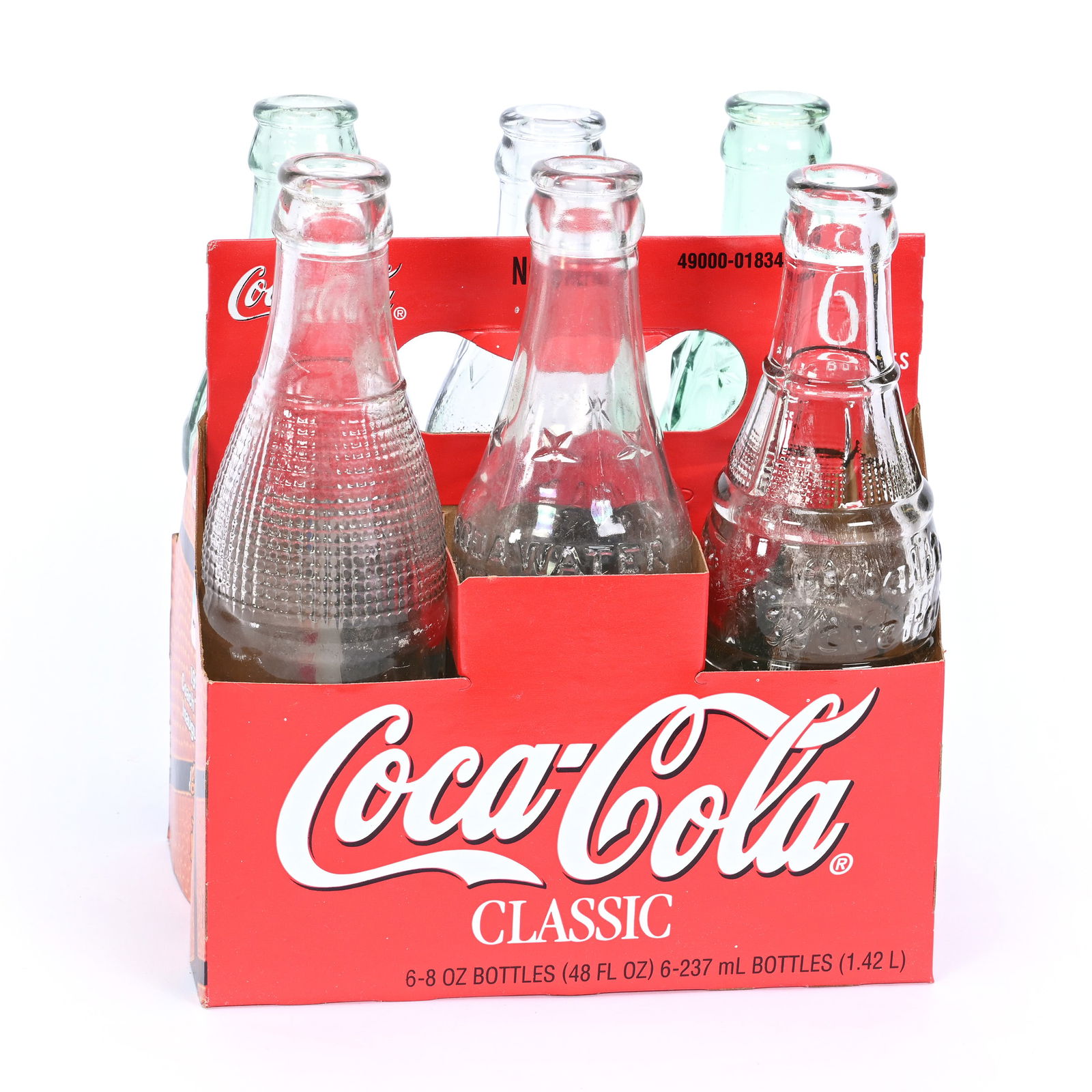 Coca-Cola Glass Flavor Bottles (6) With City Names (1 of 4)