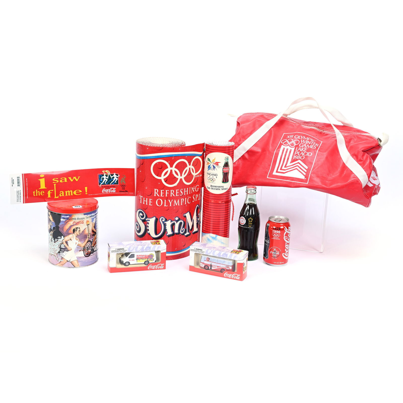 Coca-Cola (9) Olympic Items (1980/1998) (1 of 3)