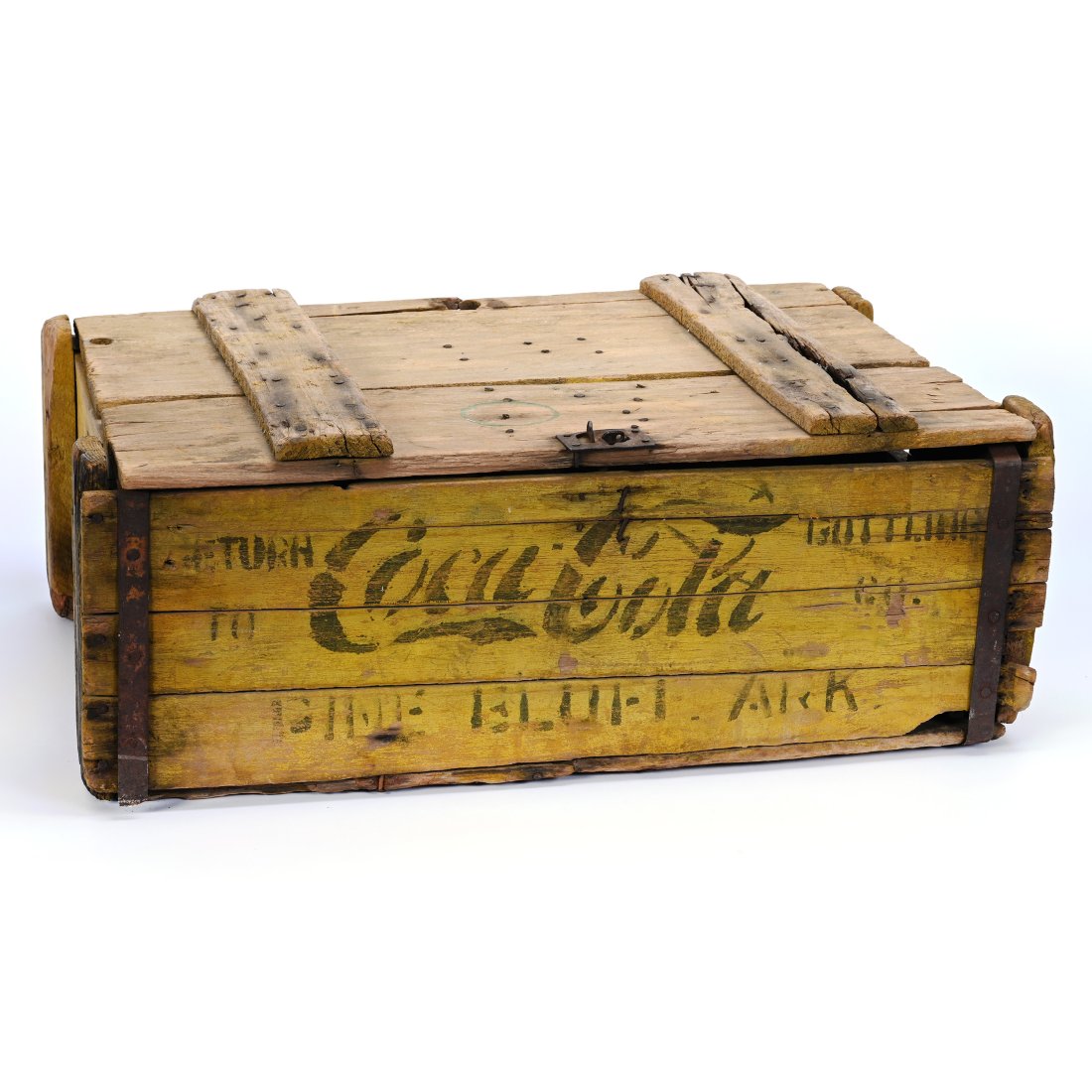 Coca-Cola Wooden Railroad Crate, 48 Bottle (1 of 5)