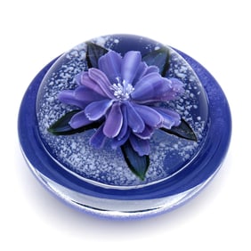 Paperweight, Studio, Signed Melissa Ayotte, Date 2006