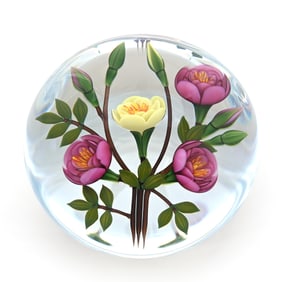 Paperweight, Studio, Signed Buzzini, Dated 1990