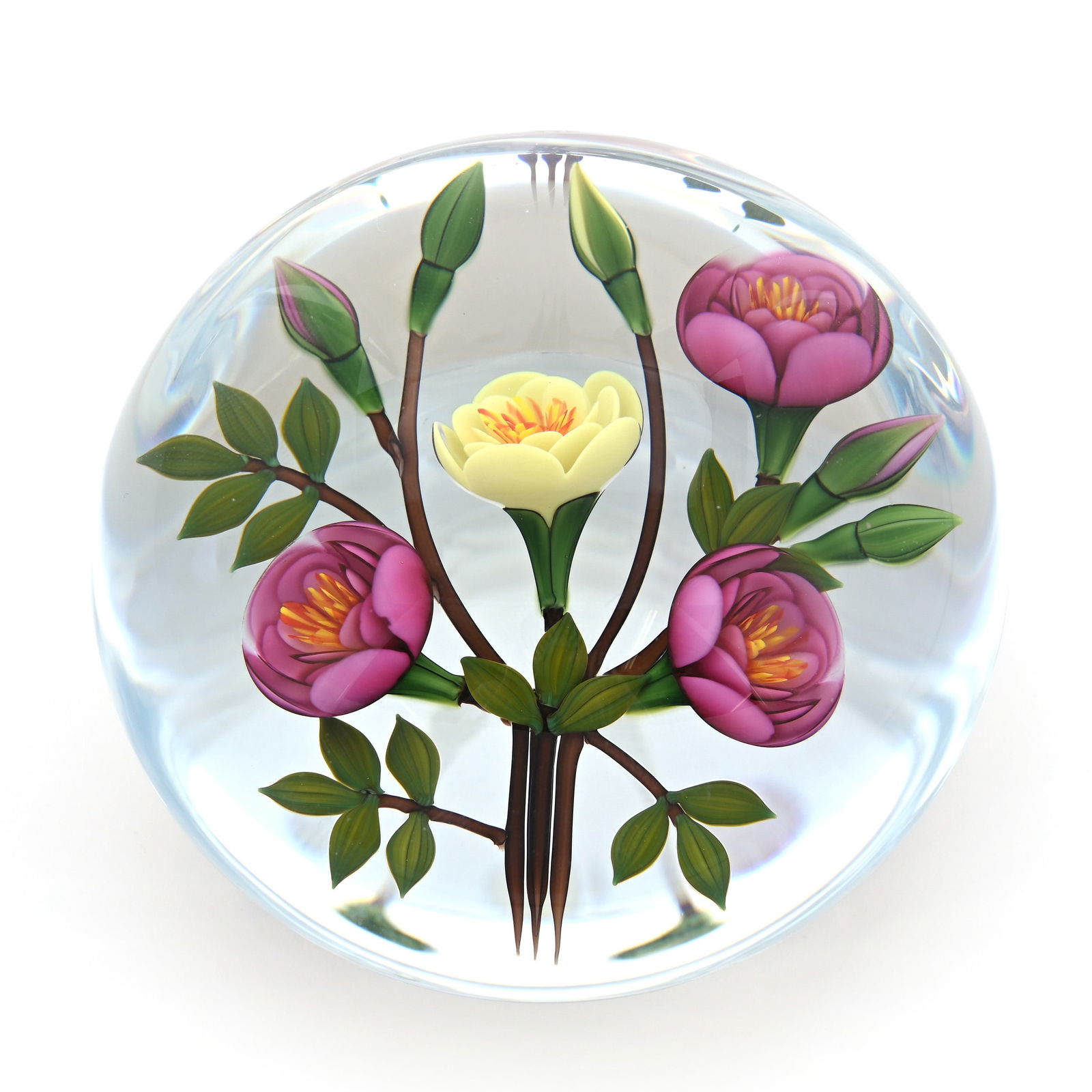 Paperweight, Studio, Signed Buzzini, Dated 1990 (1 of 5)