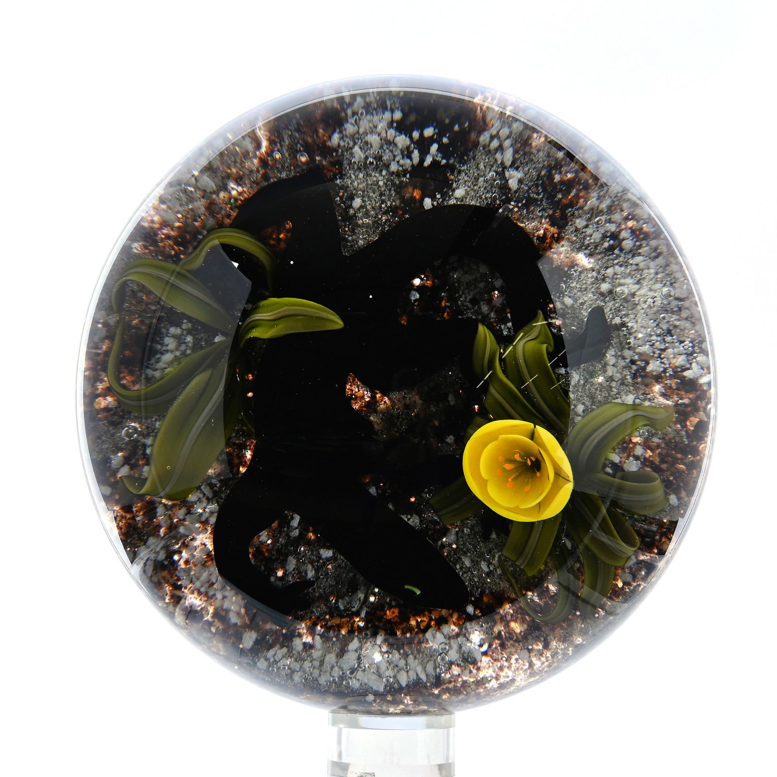 Paperweight, Studio, Signed Trabucco, Dated 1990 (1 of 7)