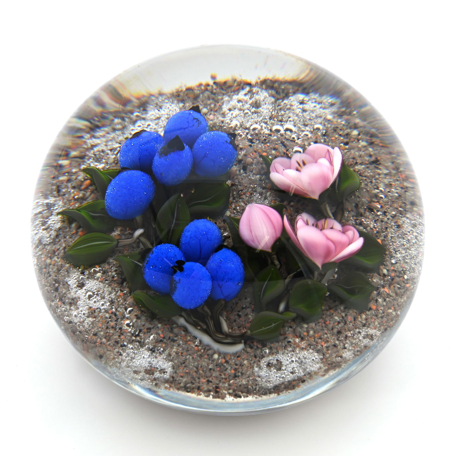 Paperweight, Studio, Signed Trabucco, Dated 1996 (1 of 5)