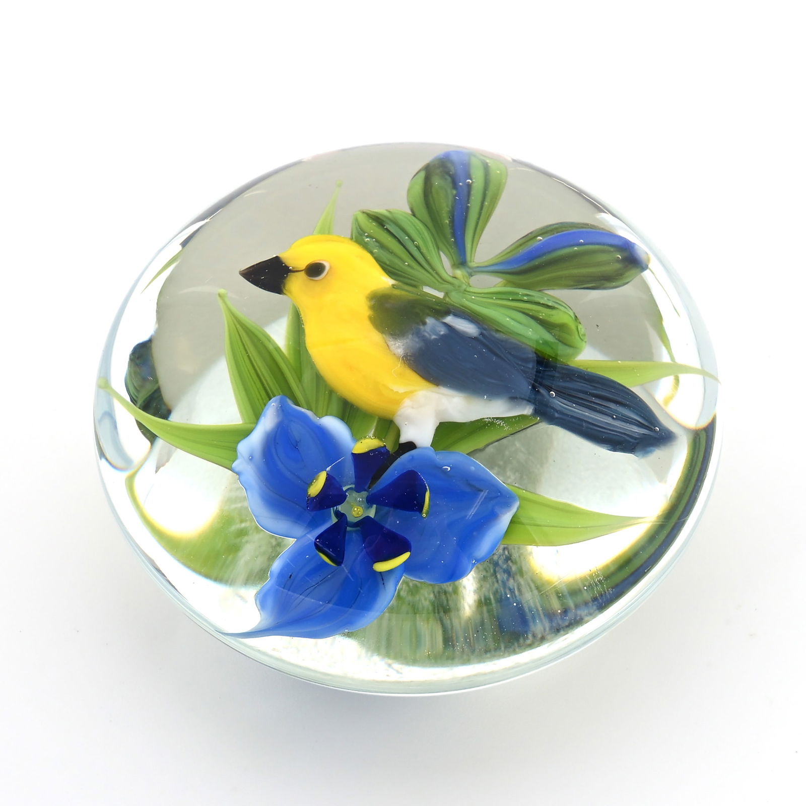 Paperweight, Studio, Signed Ayotte M-31, Dated 1988 (1 of 4)