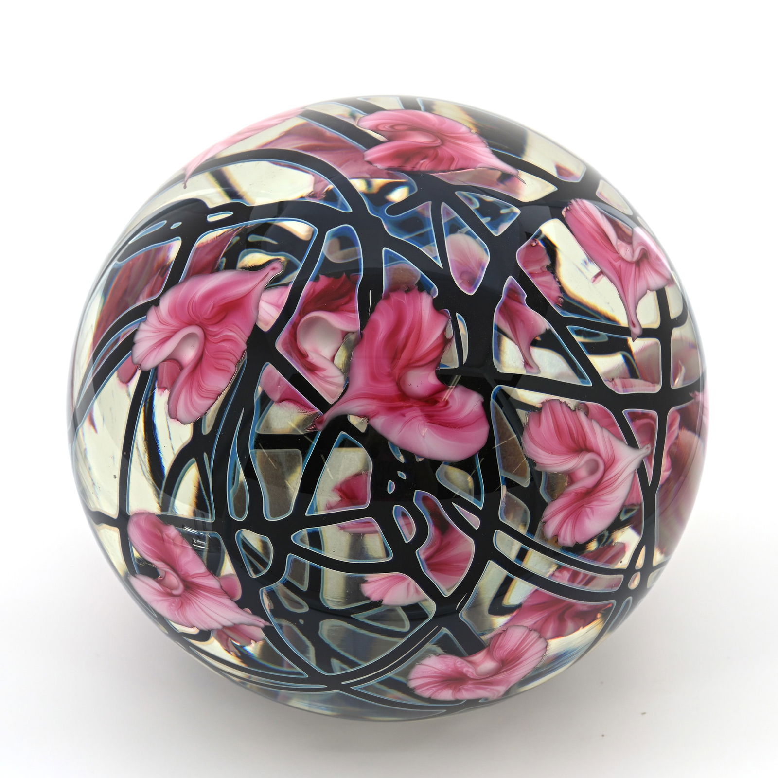 Paperweight Globe Signed John Lotton, 1992 (1 of 4)