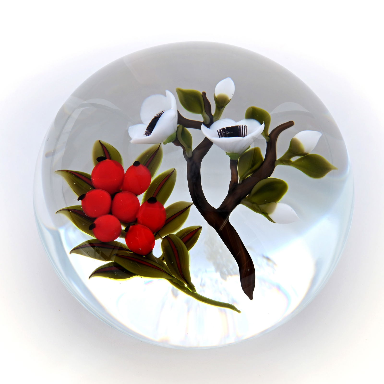 Paperweight, Studio, Signed Trabucco, Dated 1990 (1 of 4)