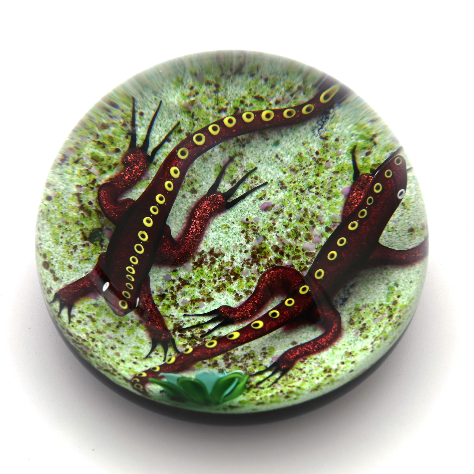 Paperweight, Studio, Signed William Manson, 1992 (1 of 5)