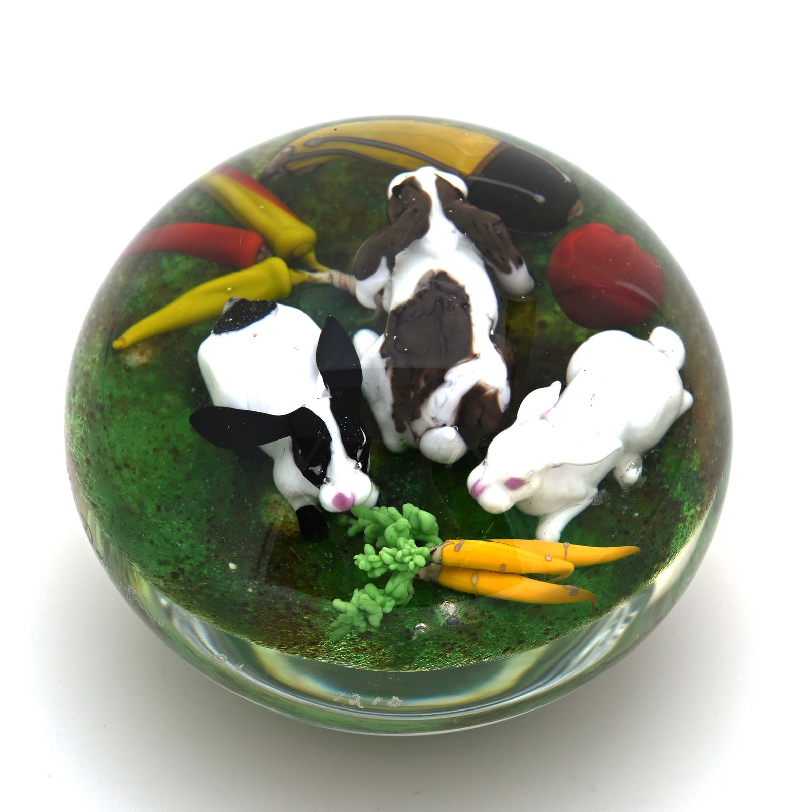 Paperweight, Studio, Signed Jim D'Onofrio, Dated 2001 (1 of 4)