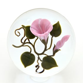 Paperweight, Studio, Signed Trabucco, Dated 1991