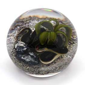 Paperweight, Studio, Signed Trabucco, Dated 1993