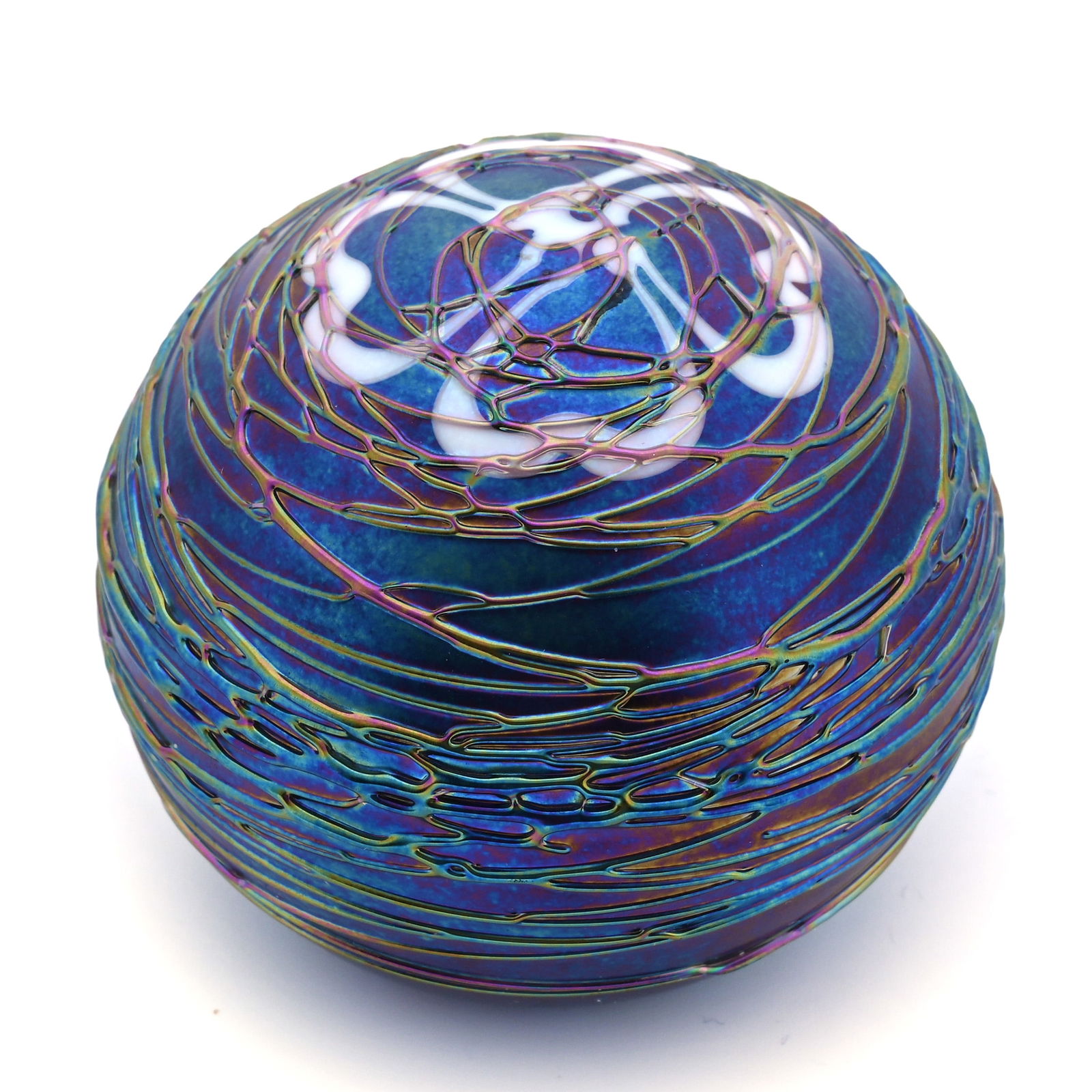 Paperweight Signed Crider (Terry Crider), Dated 1979 (1 of 4)