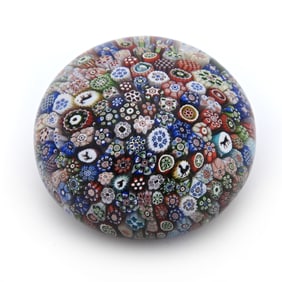 Paperweight, Antique Baccarat Dated 1848