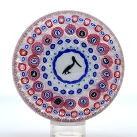 Paperweight, Signed Baccarat, Dated 1974