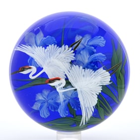 Paperweight Signed Lundberg Studios, 1999 091454