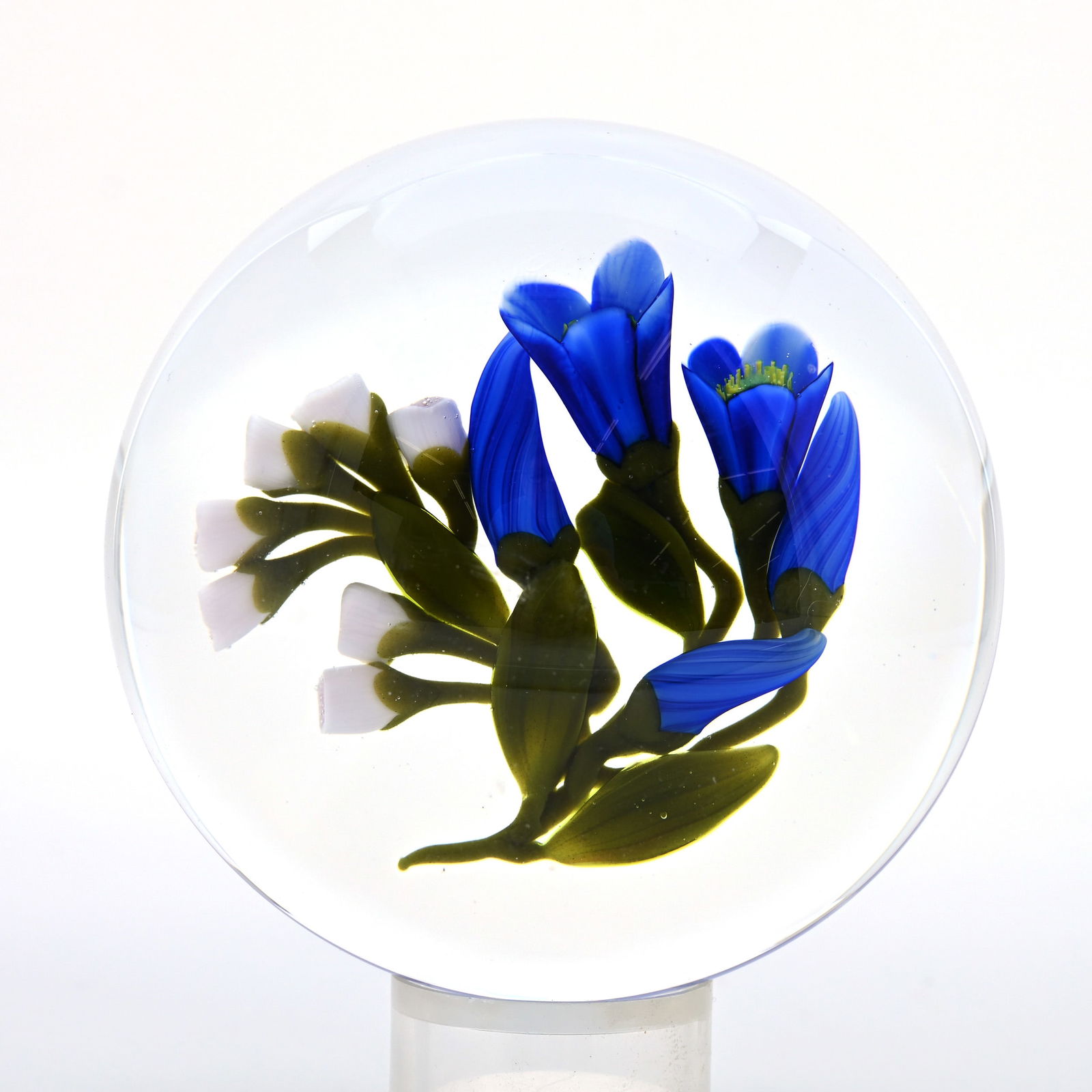 Paperweight, Studio, Signed Trabucco, Dated 1990 (1 of 6)