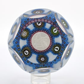 Paperweight Signed St. Louis, Dated 1994