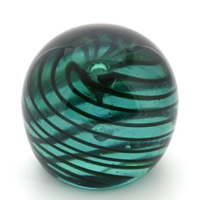 Paperweight, Studio, Signed Bresham, Dated 1976